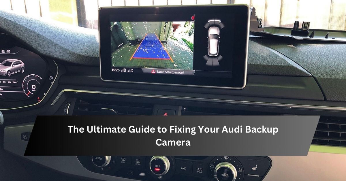 The Ultimate Guide to Fixing Your Audi Backup Camera