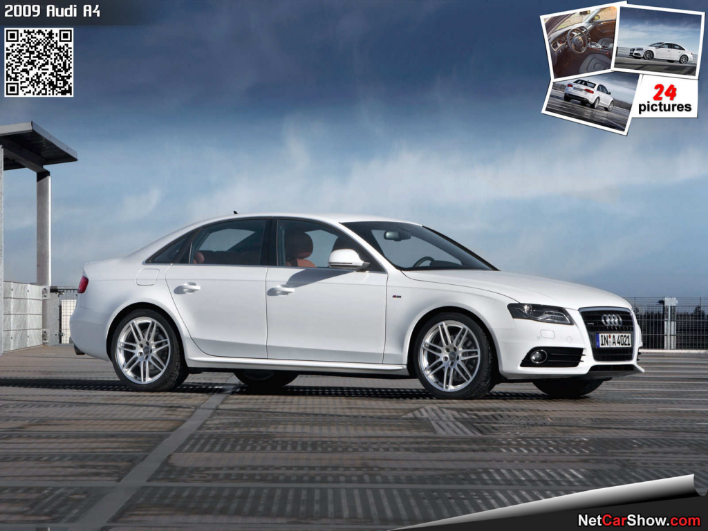 Details of the 2009 Audi A4: